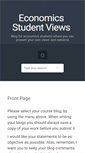 Mobile Screenshot of econstudentview.aneveu.com
